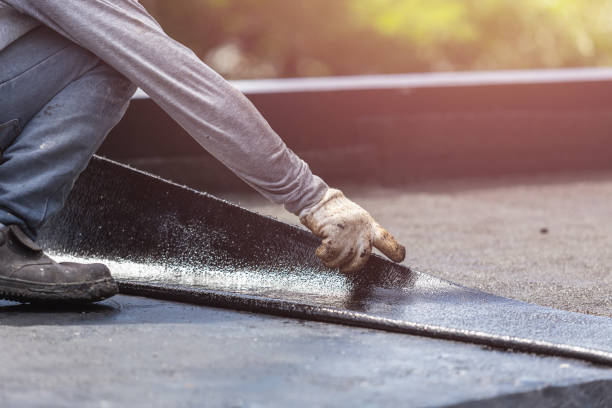 Professional Waterproofing technician working in Monroeville, PA